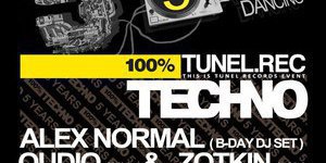100%TECHNO – 5 YEARS PARTY